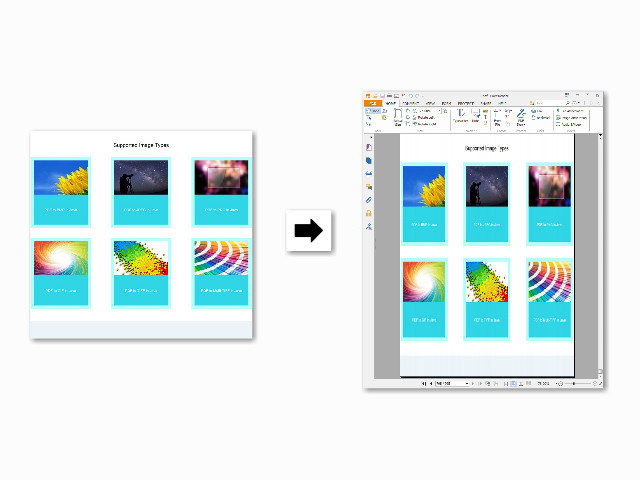 convert image(jpg, png, tiff, bitmap, gif) to pdf in c#