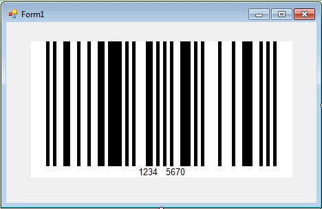 generate ean8 in .net winforms